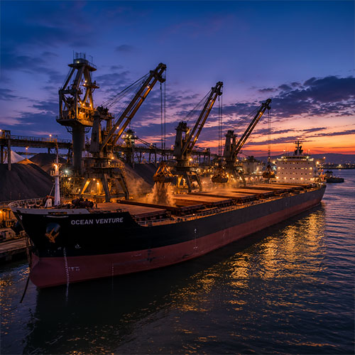 Tanker Loading Fertilizer